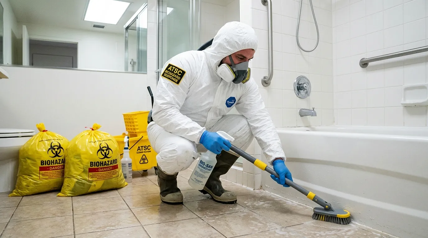 Decontamination equipment deployed for Blood Cleanup in State College